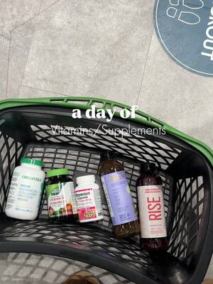 A post by @ on TikTok caption: Starting 2025 on a strong note! Re-upping on my vitamins and supplements from @Healthy Planet 🫶🏾  #toronto #2025glowup #fitness #ashwagandha #magnesium #vitamins #torontocreator #gymshark66 @RISEKombucha @Organika @ehplabs @natureswaycanada @NaturalFactorsVitamins #creatine #supplements #supplementsforwomen #wellnesstips 