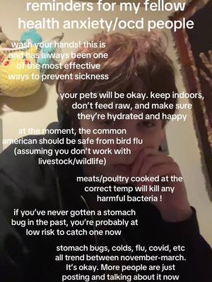 A post by @sarenforestt on TikTok caption: we’re gonna be okay 🫶🏻 #ocd #anxiety #noro #virus #affirmations #ocdrecovery #healthanxiety #stomachbug 