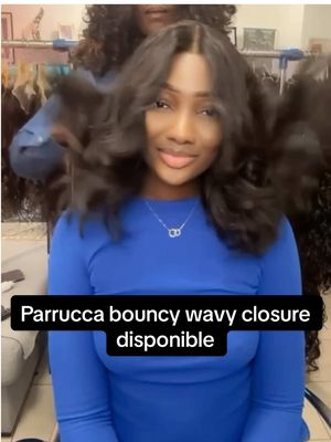 A post by @matysaextension7725 on TikTok caption: ##parrucca #bouncy #wavy #hair #annonuovo ❤️ 