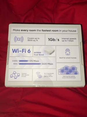 A post by @mr__kensley on TikTok caption: Wyze Mesh Router WiFi 6 4500