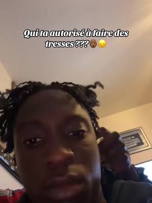 A post by @kder.120 on TikTok caption: J’ai pas le droit au bonheur ?😭😭#k91120 #humour #drole #derka #tresses #maman #locks 