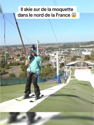 A post by @ridingzone on TikTok caption: Vous connaissez ce spot ? 🧐⛷️ 🎞️Archive Riding Zone  . . #skimoquette #ski #france #norddelafrance #insane #ridingzone 