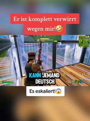 A post by @kaduqe on TikTok caption: Er ist komplett verwirrt wegen mir!🤣 #niekbeats #gubifortnite #fortnite #foryou #foryoupage 