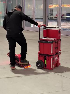 A post by @rrbuildings on TikTok caption: Extra Aura for sure!  @Milwaukee Tool #ceoofconstruction #packout @Onewheel 