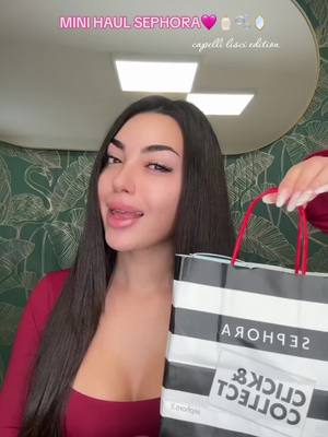 A post by @jenny_guardiano on TikTok caption: Il mio primo MINI HAUL SEPHORA🧴🫧🪞🩷🥹 #makeup #minihaul #haulsephora 