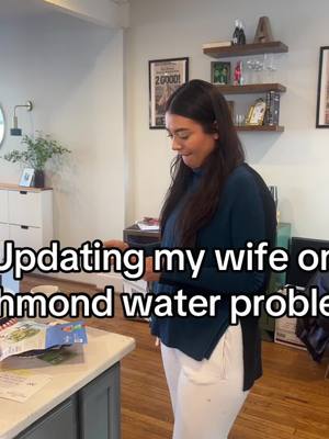 A post by @amandaaakbar on TikTok caption: This is kinda crazy  #richmondva #wateroutage #richmond 