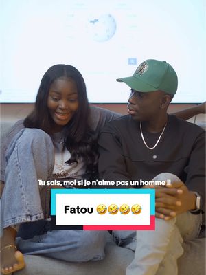 A post by @macdi_cc on TikTok caption: @fatou_ndiaye_sn 🤣🤣🤣 la vérité sort toute seule 🤣🤣 #drole_videos #comedie 