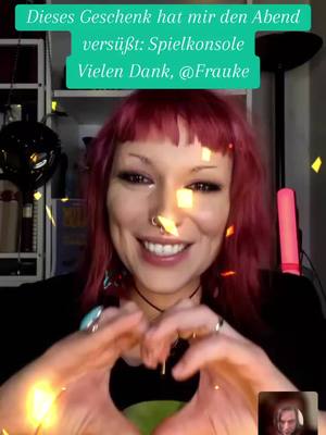 A post by @natural_born_witch on TikTok caption: Eines der besten Geschenke in meinem LIVE. Danke, Frauke! Für deine Unterstützung für meine Inhalte. @Frauke #livegift #gamingconsole #spielkonsole #gaming #livecreator #spiritualität #tarot #hexe 