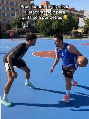 A post by @jorge_bball on TikTok caption: No soy el único verdad? 😂  #baloncesto #basketball #defensa 