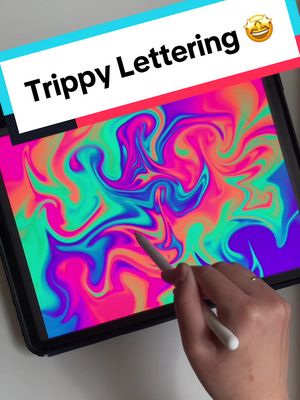 A post by @thecreativebix on TikTok caption: holding space for swirls #digitalart #ipaddrawing #drawing ##procreate##procreatetutorial##procreatetutorials##3dart##graphicdesign