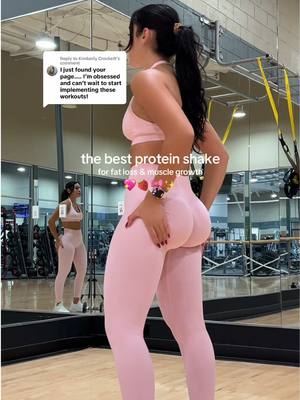 A post by @joellerahebb on TikTok caption: Replying to @Kimberly Crockett protein shake in less than 5 mins for glute gains & fat loss 🍓 my go to supplements @One Sol code “JOELLE" to save 🎀 #fy #fyp #GymTok #gymgirl #highprotein #glutegrowth #proteinshake 