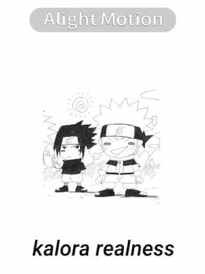 A post by @trafalgzlaw on TikTok caption: I got bored and made this anyways ME & KALLY!! @kal narusasu my sillies sobs  I'm gonna do this with my oc next #drawing #narusasu #sasunaru #naruto #sasuke 