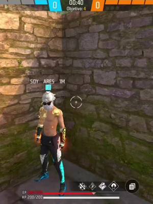 A post by @ares_23_ff on TikTok caption: Yo me encargo!!🗿 #parati #4vs1 #freefire #fyp #foryour #garena 