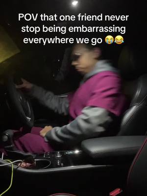 A post by @treyplatt on TikTok caption: Every red light that we hit that one Friend windows down always gonna be embarrassing anywhere I go 😭😂#friendship #fypage #fyp 