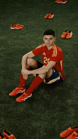 A post by @pedri on TikTok caption: New Preds, more goals ⌛🎯 @adidas 