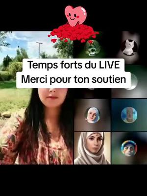 A post by @najmanajma1231 on TikTok caption: Merci pour tous vos Cadeaux et votre gratitude. Vous représentez beaucoup pour moi. #tiktoklive #livehighlights 