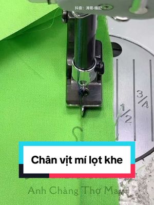 A post by @anhchangthomay_ on TikTok caption: Chân vịt mí lọt khe 1740