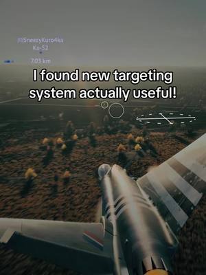 A post by @corsaroman_wt on TikTok caption: New targeting system #warthunder #warthundertiktok #warthunderaviation #gaming #warthundertanks #fyp #warthundervideo 