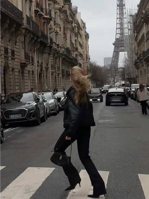 A post by @franziskanazarenus on TikTok caption: january in Paris ✨with the coolest @H&M fit / Anzeige #hm #parisiennestyle #aesthetics #fypage