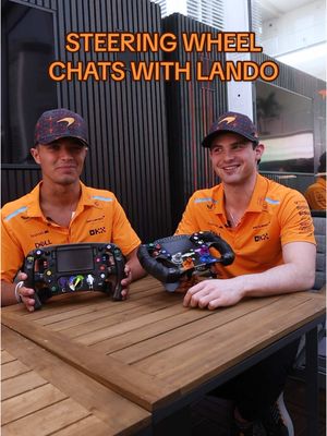 A post by @arrowmclaren on TikTok caption: We could listen to them talk all day. 😇 #mclaren #patooward #landonorris 