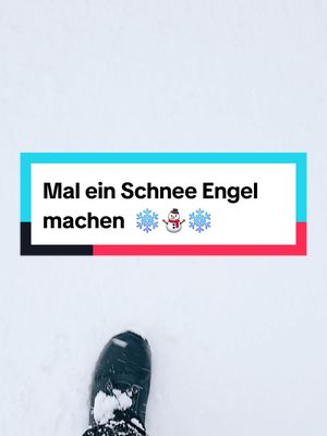 A post by @thedarkknight3210 on TikTok caption: Schnee Video im Winter ein Schnee Engel machen  @TheDarkKnight #schnee #schneevideo #schneeengel 