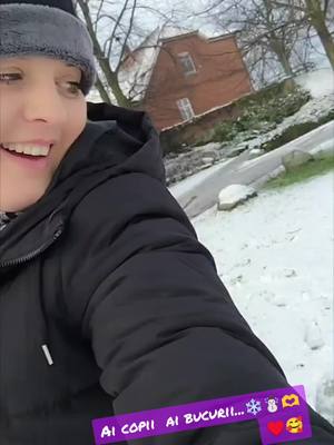 A post by @monikaflorentina87p on TikTok caption: #CapCut #foryou  joaca cu bulgari de zăpadă!!!!❄️❄️🥰