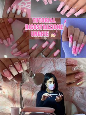 A post by @arinails_ on TikTok caption: Tutorial Ricostruzione Unghie🫶🏻  Forse rispecchiano più me che Veronica😂 Prodotti @Love Nails 🩷Cod.Sconto ARINAILS#5 