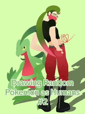 A post by @cabinetclown on TikTok caption: Drawing random pokemon as humans #2 | Grovyle number 253 | - Tags: - #pokemon #pokémon #pokemongo #pokemoncards #pokemontiktok #poketok #pokemonart #art #speeddrawing #speeddraw #timelapse #timelapseart #artist #artistsoftiktok #tiktokartist #fanart #smallartist #cabinetclown #venomvoice 