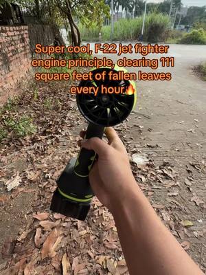 A post by @store.sell.smiles on TikTok caption: Super freak 😱 Tiny but powerful wind handheld brushless motor, a must-have for your back garden. #leafblower #carbon blowpipe #turbodry #cardry #drycar #card detail #carddetail #blower #leafblower #jetdry #miniblower