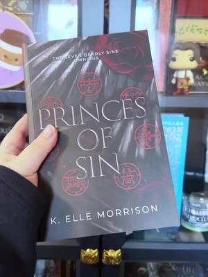 A post by @k.ellemorrisonauthor on TikTok caption: Only 42 special editions WITH ART left! #kellemorrison #pnrbooktok #specialeditionbooks #morallygreymen #princesofsin #prettybooks #BookTok #TikTokShop 