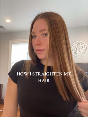 A post by @jadagomillion on TikTok caption: this routine gets my hair perfectly straight!! #straighteningcurlyhair #hairtutorial 