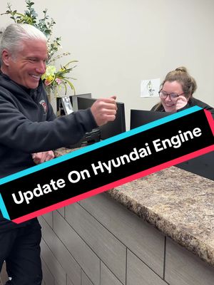 A post by @royaltyautoservice on TikTok caption: Replying to @Matthew Poirier Exactly what we expected… #mechanic #hyundai #cartok #automotive #DIY #engine #viral #fyp #foryou #tips #duet #kia 