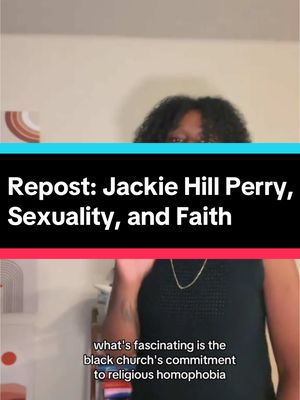 A post by @thegardeningtheologian on TikTok caption: Let’s talk about Jackie Hill Perry, sexuality, and faith #fyp #deconstruction #evangelical #exvangelical #religiousdeconstruction #deconstruction #church #sexuality #lgbtq🏳️‍🌈 @Kristian A. Smith so sorry I just realized the tag wasn’t there! Thank you for ALL you do! 