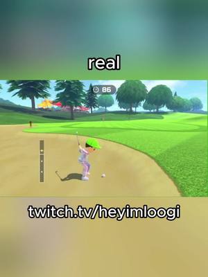 A post by @mustachedplumber on TikTok caption: real (i hate switch sports golf) #real #nintendo #gaming #loogi #fyp