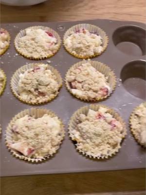 A post by @pharmacist_michael on TikTok caption: Give these delicious strawberry muffins a try.#PharmacistMichael #strawberryrecipe 