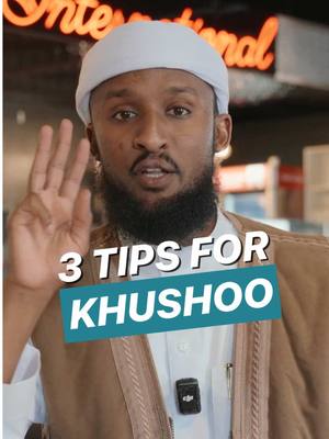 A post by @_searchingsouls on TikTok caption: Three tips to increase your concentration in Salah @bahdon.r 