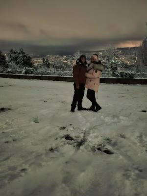 A post by @cindy.claar on TikTok caption: #wintervibes #snow #2025 #photomagic #feelings #wifey #mylove #carlover 