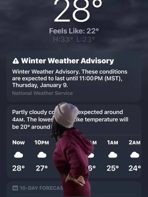 A post by @jvote_40 on TikTok caption: #Meme #MemeCut #memenatal #coldweather #newmexico what’s the weather like where you are from? 