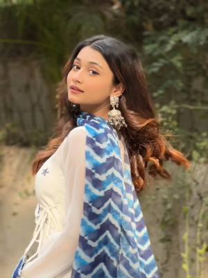 A post by @tahmina_chowdhury_prity0 on TikTok caption: #CapCut 🦋💙 Dress- @classic fashion 