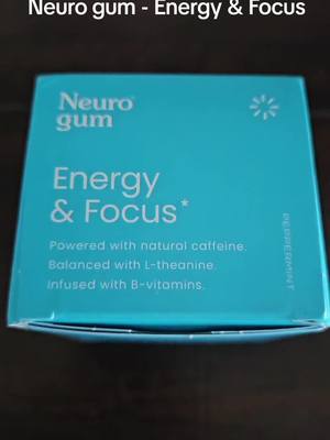 A post by @fdwhitey on TikTok caption: Neuro gum is the shining! #neurogum #energy #focus #fyp #VocêNasceuParaMudar 