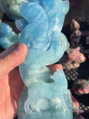 A post by @kris.crazy_crystal on TikTok caption: Sooo many nine-tailed foxes #crystal #crystals #crystalshop #crystalcollection #crystalhealing #carvings #carving #ninetailedfox 