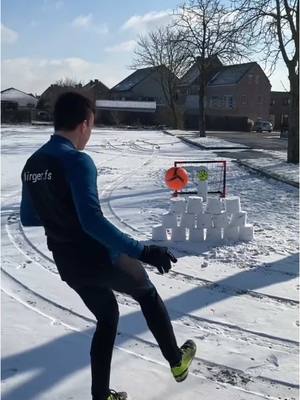 A post by @birger.fs on TikTok caption: Winter training be like #fyp #fy #freekick