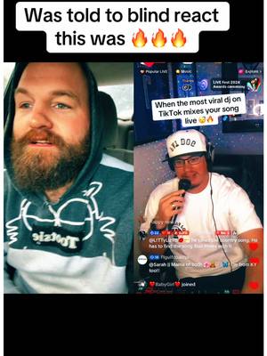 A post by @iamtimmyray on TikTok caption: #duet with @🎶TIMMY RAY 💜👑 #timmyray bro straight killed a mix in of my song live 🔥🤘 @Randy Rogers #fyp #foryou #blindreact #xyzbca #viralvideo 