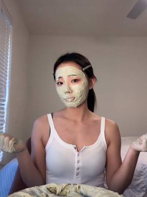 A post by @chewy.1000 on TikTok caption: turn into cute shrek w/ me 🧌                           with 🍵🍡 @Arencia                                         rice mochi cleansers  #arenciapartner #gurwm  #arencia #ricemochicleanser #acne #kbeauty #kskincare #koreanskincare #amazonfinds  #fyp 