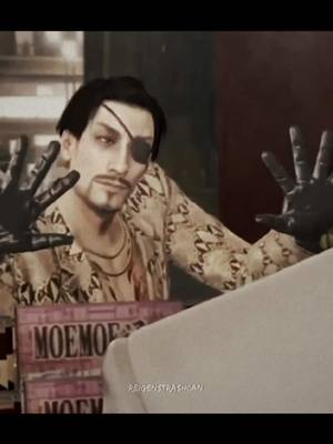 A post by @reigenstrashcan on TikTok caption: woah kiryu edit?! #reigenstrashcan2 #yakuzakiwami #kiryukazuma #kiryukazumaedit #goromajimaedit #goromajima #yakuza0 #sega #fypシ 