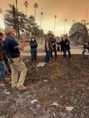 A post by @bettemidler on TikTok caption: A family in the Eaton Fire. #eaton #losangeles