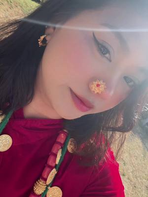 A post by @iiishaaa12 on TikTok caption: #betterwithinmyself❤️ #ghandruk 