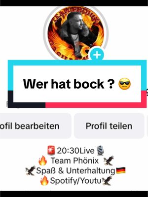 A post by @casual47du on TikTok caption: Gleich geht die Post ab hier 👌😎 #live #casual47 #teamphönix #bestecommunity #auchdiehatersindwillkommen♥️ #♥️ #phönixesindliveTPHC47 