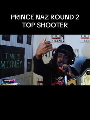 A post by @thehustleroftheyear on TikTok caption: @NAABHB VS @UnfazedRee LEGENDARY ROUND FULL BATTE!!! WAIT UNTIL THE END. #TopShooter #PRINCENAZ #UnfazedRee #Philly 