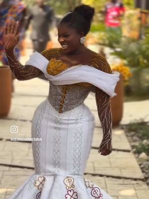 A post by @veekeejames on TikTok caption: Ghanaians fall out 😍🇬🇭 #thevjmagic 😍💥 #brides #fyp